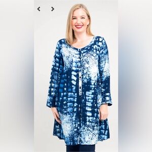 Blue Tunic Women’s Top